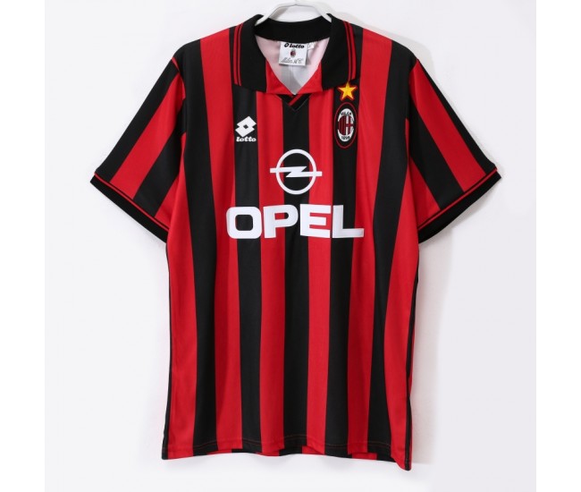 Ac Milan 1997-1998 Home Classic Shirt 