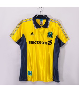 Olympique Marseille 1998-1999 Away Gold Classic Shirt 