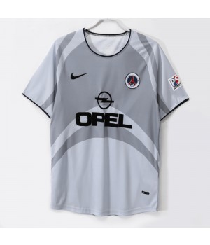 Paris Saint Germain 2001-2002 Home Classic Gray Shirt 