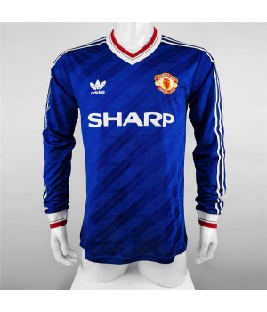 Manchester United FC 1986-1988 Long Sleeve Third Classic Shirt