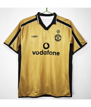 Manchester United FC 2001-2002 Centenary Gold Classic Shirt