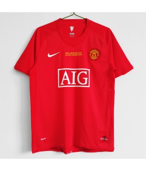 Manchester United FC 2007-2008 Euro Home Classic Shirt