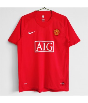 Manchester United FC 2007-2008 Home Classic Shirt