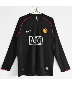 Manchester United FC 2007-2008 Long Sleeve Away Classic Shirt