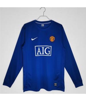 Manchester United FC Long Sleeve 2008-2009 Third Classic Shirt