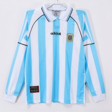 Argentina Home Long Sleeve Shirt 1996 Argentina Home Long Sleeve Shirt 1996