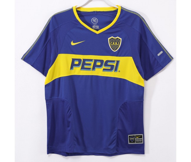 Boca Juniors Home Classic Shirt 2003