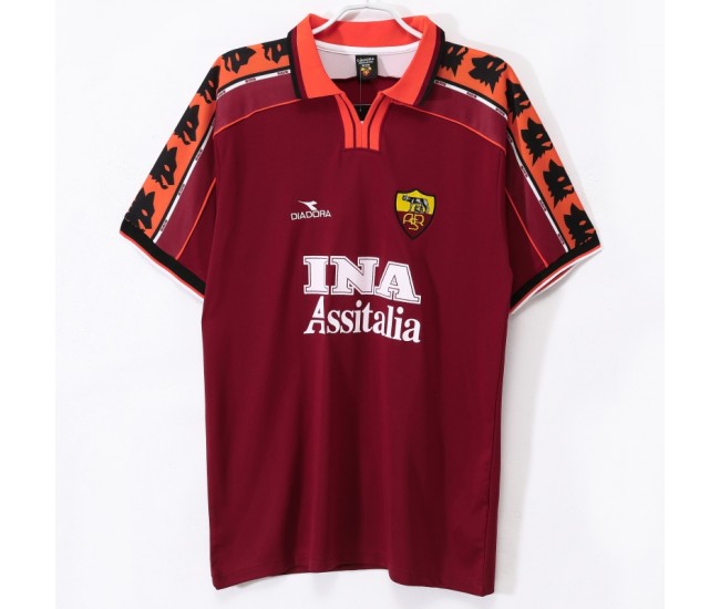 As Roma 1998-1999 Home Classic Shirt 