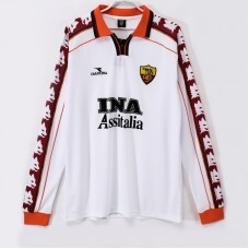 As Roma 1998 1999 Long Sleeves Away Classic Shirt 