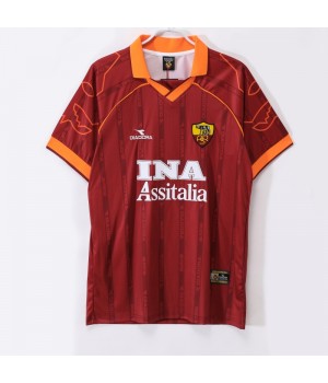 As Roma 1999 2000 Home Classic Shirt