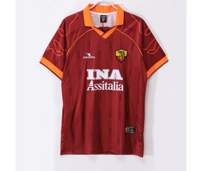 As Roma 1999 2000 Home Classic Shirt