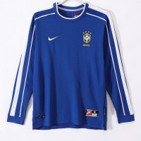 Brazil Mens Away Long Sleeve Classic Shirt 1998