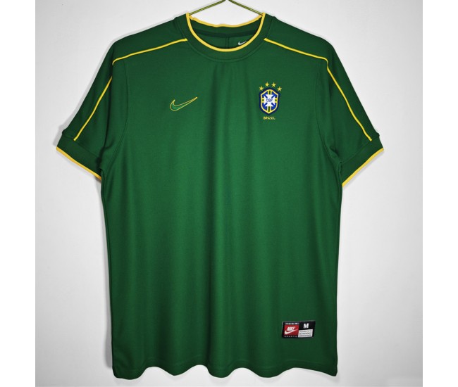 Brazil Mens Goalkeeper Classic Shirt 1998