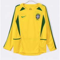Brazil Home Long Sleeve Classic Shirt 2002