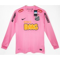 Santos FC Pink Classic Long Sleeve Classic Shirt 2013