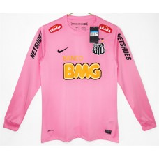 Santos FC Pink Classic Long Sleeve Classic Shirt 2013 Santos FC Pink Classic Long Sleeve Classic Shirt 2013