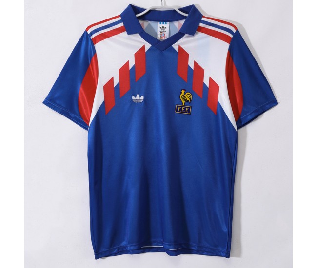 France Home Classic Shirt 1990