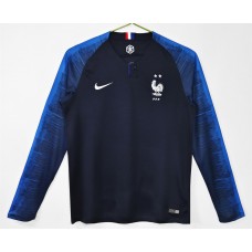 France Long Sleeve Home Classic Shirt 2018 France Long Sleeve Home Classic Shirt 2018