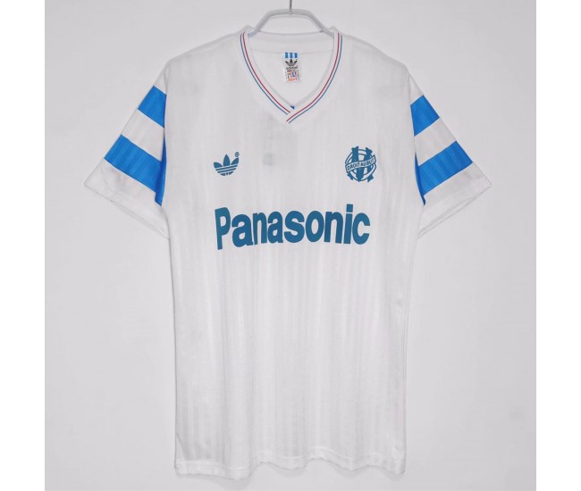 Olympique Marseille Home Classic Shirt 1990
