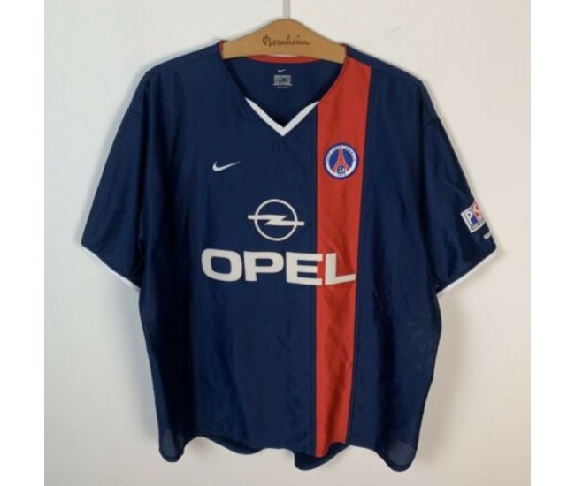 Paris Saint Germain Home Classic Shirt 2001