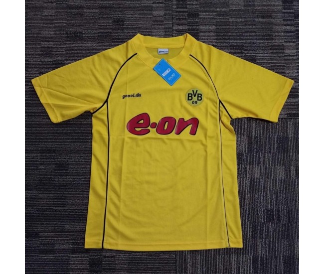 Borussia Dortmund Champions League Classic Shirt 2001