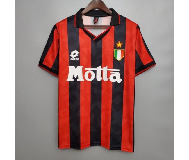 AC Milan Home Classic Shirt 1993