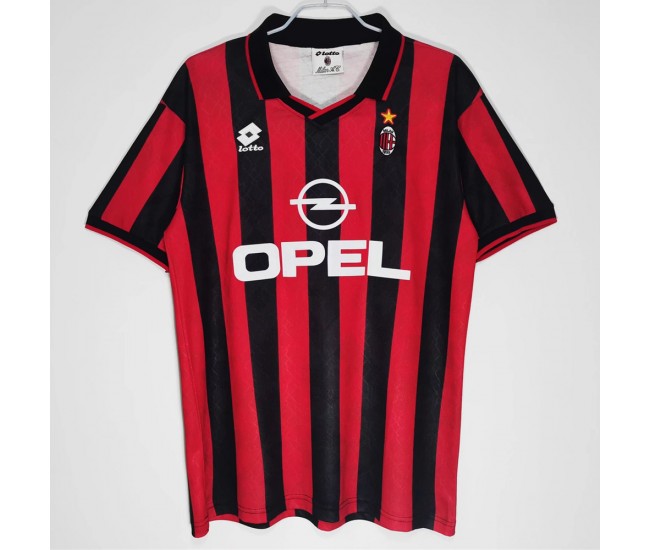AC Milan Home Classic Shirt 1995