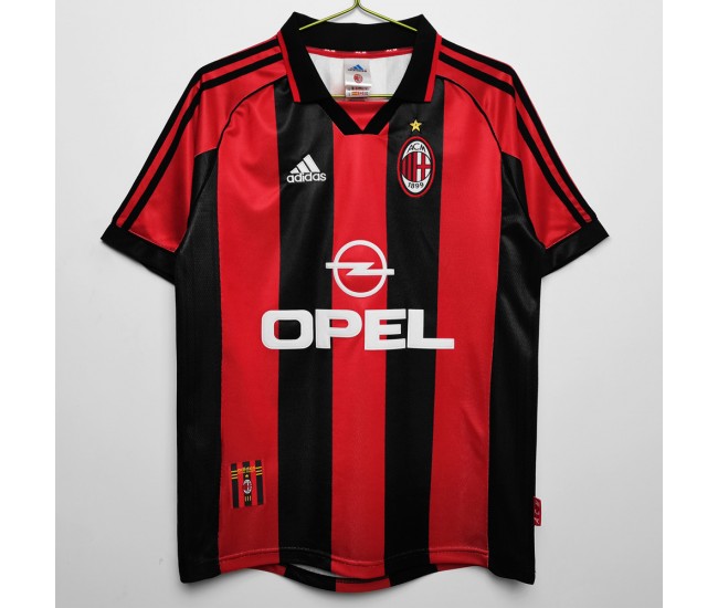 AC Milan Home Classic Shirt 1998