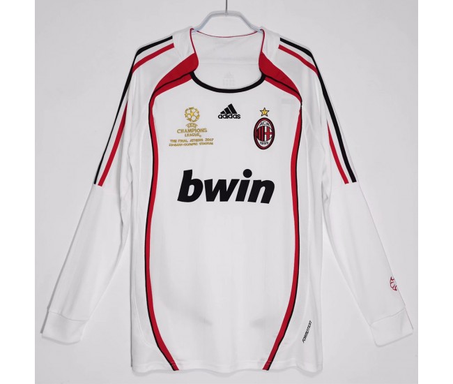 AC Milan Long Sleeve Away Classic Shirt 2006