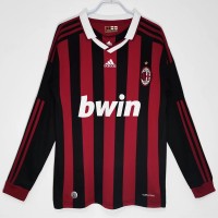 AC Milan Long Sleeve Home Classic Shirt 2009