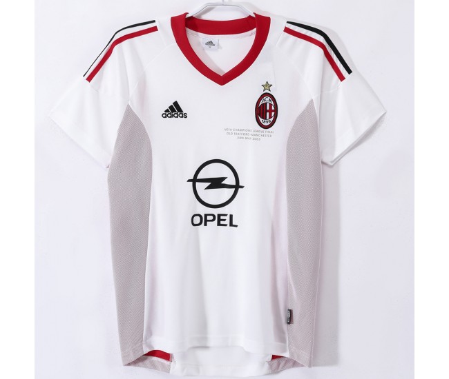 AC Milan Away Classic Shirt 2002