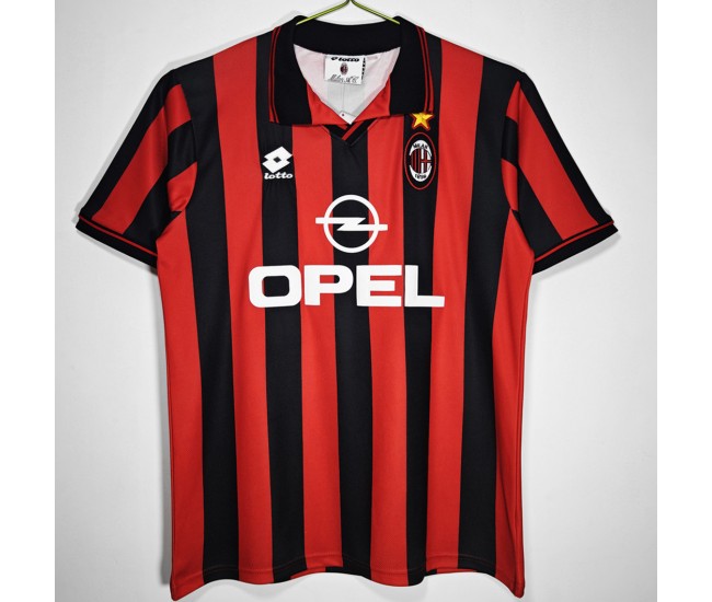 AC Milan Home Classic Shirt 1996