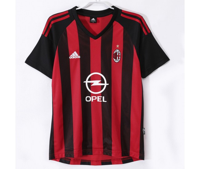 AC Milan Home Classic Shirt 2003