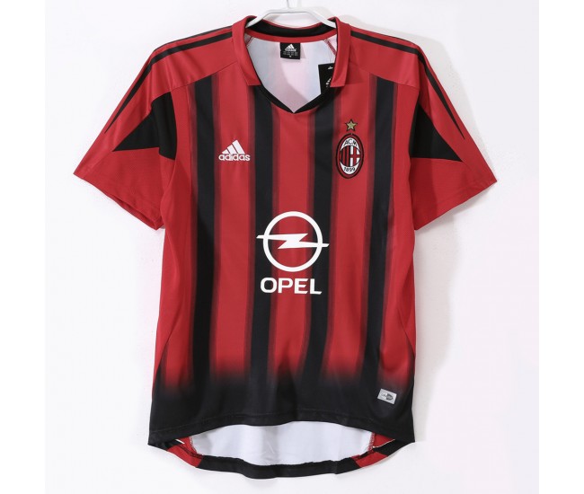 AC Milan Home Classic Shirt 2004