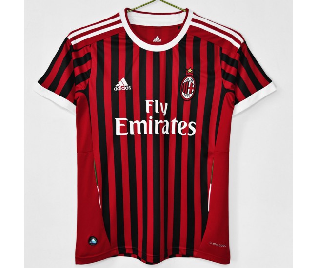 AC Milan Home Classic Shirt 2011