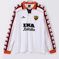 AS Roma Mens Away Long Sleeve Classic Shirt 1998 AS Roma Mens Away Long Sleeve Classic Shirt 1998