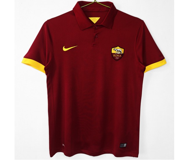 AS Roma Mens Home Classic Shirt 2014