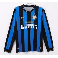 Inter Milan Home Long Sleeve Classic Shirt 2009 Inter Milan Home Long Sleeve Classic Shirt 2009