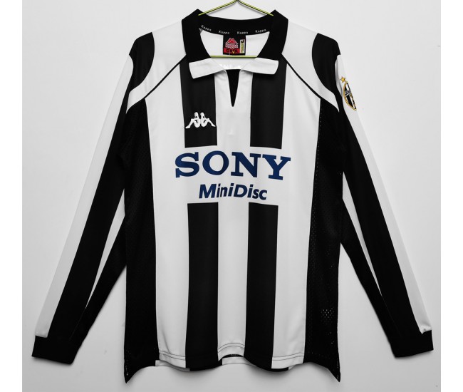 Juventus Home Long Sleeve Classic Shirt 1997
