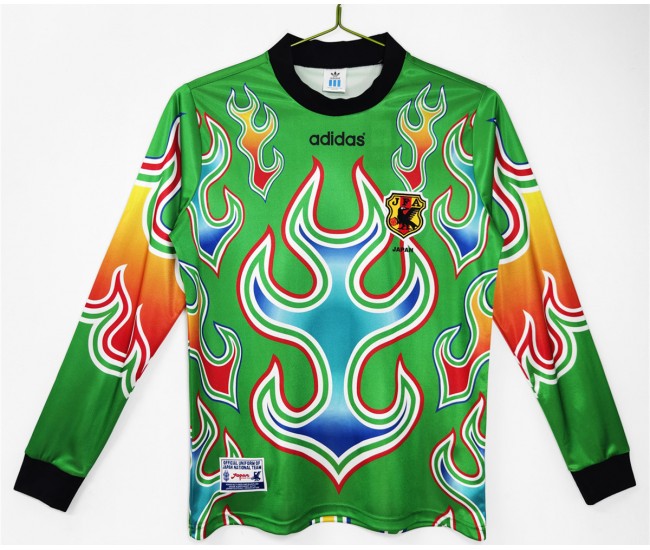 Japan Mens Goalkeeper Long Sleeve Classic Shirt 1998