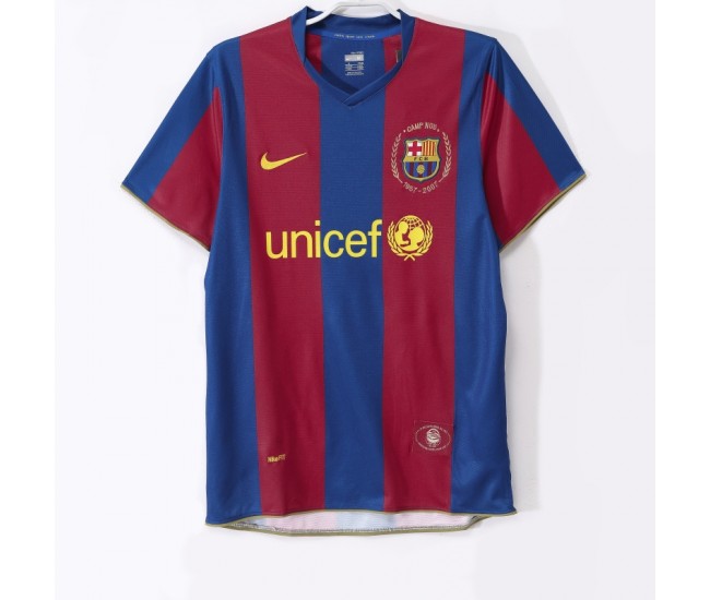 Barcelona 2007-2008 Home Classic Shirt 