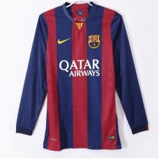 Barcelona 2014-2015 Long Sleeves Home Classic Shirt 