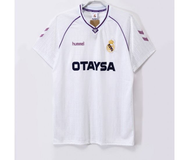Real Madrid 1990-1992 Home Classic Shirt 