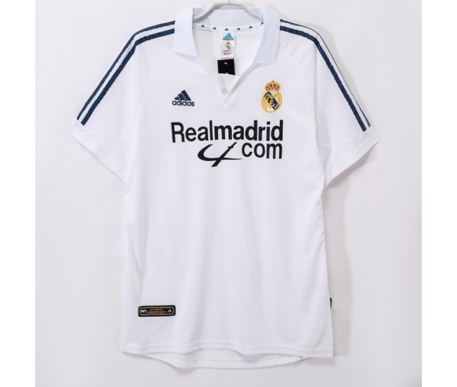 Real Madrid 2001-2002 Home Classic Shirt 