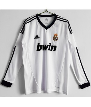 Real Madrid 2012-2013 Long Sleeve Home Classic Shirt