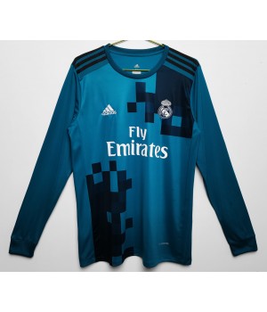 Real Madrid 2017-2018 Long Sleeve Third Classic Shirt
