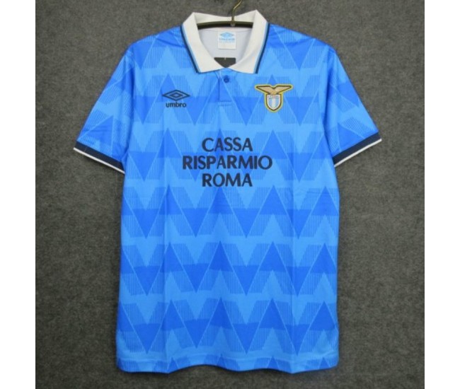 Lazio 1989-1990 Home Classic Shirt