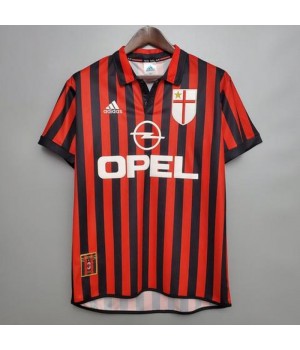 AC Milan 1999-2000 Home Classic Shirt