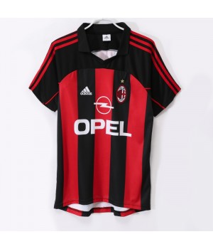 AC Milan 2000-2002 Home Classic Shirt