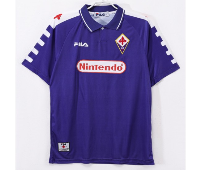 ACF Fiorentina 1998-1999 Home Classic Shirt 